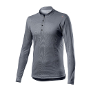 Купить Castelli 4520105870-XL Базовый слой с длинным рукавом Tech Henley Серый Grey XL 7ft.ru в интернет магазине Семь Футов