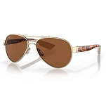 Costa 06S4006-40062056 поляризованные солнцезащитные очки Loreto Золотистый Rose Gold Copper 580G/CAT2