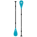 Duotone 43260-1307-c61-7.4´´ весло для сапа One adjustable 3-piece 7.4´´ Blue 180x20x20