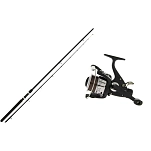 Angling pursuits ap-fr-f-feeder-max Комбо для ловли карпа Feeder Max Max40 Black / Silver 120x15x15 3 m