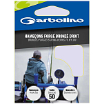 Garbolino GOMAD0717-L16H10 Связанные Крючки 0.160 mm Бесцветный Grey 10 