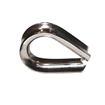 Forniture nautiche italiane 606208 Наперсток из нержавеющей стали Серебристый Silver 8 mm 