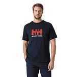Helly hansen 30396_597-S Футболка с коротким рукавом Logo 2.0 Navy S
