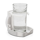 Подстаканник с отделкой из нержавеющей стали