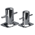 Plastimo 51177 Base Пластинчатый швартовный кнехт Silver 50 mm
