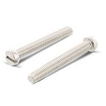 Euromarine 700234-UNIT A4 DIN 84 6x25 mm Винт с цилиндрической головкой и шлицем Silver