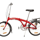 SEATEC Компактный складной велосипед MARIN из алюминия / 20 дюймов / красный