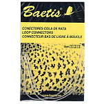 Baetis LC3012 Loop Connector 12 Cm Нахлыстовая Леска Белая 30 Lbs 