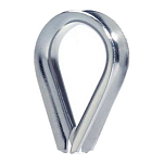 Euromarine 4479 кабельный терминал A4 Heart  Grey 16 mm