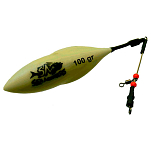 Sea monsters SMMUFF100 Plastic Urfe Крылья ведут  Lumi Green 100 g