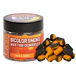 Benzar mix 98088651 Bicolor Smoke Dumbells Осьминог с чесноком 30ml Вафли Purple / Yellow 12 x 8 mm