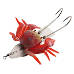 Evia IPLCP Octopus Jig+Crab Красный  Small