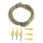 Kolpo 0701184 K-Wick Change Safety Свинцовые зажимы 3 единицы измерения Green