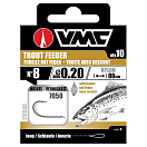 Купить VMC 170506 Trout Feeder Связанные Крючки Серебристый Nickel 6  7ft.ru в интернет магазине Семь Футов