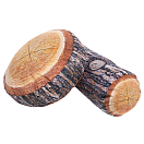 Купить Gaby GP-175945 Wood Pine Cushion Коричневый  Brown / Grey / Orange 7ft.ru в интернет магазине Семь Футов