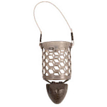 Preston innovations P0050137 Hexmesh Bullet L Кормушка фидерная прикормочная Коричневый Brown 50 g