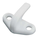 Euromarine 7940 Навесы Нейлоновый Крючок 4 единицы White 22 x 14 x 30 mm