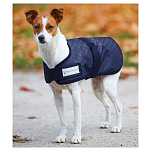 Waldhausen 8018455-065 Outdoor Silver Hearts 100g Куртка для собак Серый Nightblue 65 cm Hunt