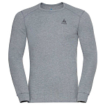 Odlo 159102-15700-XS Базовый слой с длинным рукавом Crew Neck Active Warm Eco Серый Grey Melange XS