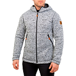 Graff 229-BL-8-S Толстовка на молнии Outdoor Warm Серый Gray / Melange S
