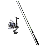 Lineaeffe 2015371 Combo Xtreme Fishing Spinning 5-30 gr Черный 2.10 m 