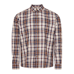Sea ranch 22-7-025-1989-3XL Рубашка с длинным рукавом Sammy Коричневый Brown Check 3XL