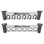 Abu garcia 1546018 Horizontal Держатель Удочки Белая Silver