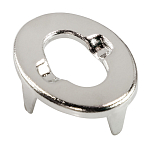 Люверс под поворотную застежку DOT, никелир. латунь 91BS784031A