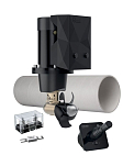 Подруливающее устройство Quick, D140mm, 40KGF, 12 В, (TCD2042 - TNL 1000mm) FGBT14040120K27-S