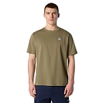 North sails 692970-0421-L Футболка с коротким рукавом Basic Bollo Deep Green L