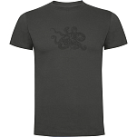 Kruskis CA65500246K207 Футболка с коротким рукавом Psychedelic Octopus Серый Dark Grey M