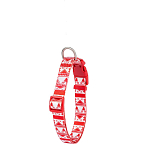 Freedog 10341003 Christmas Tree Воротник Красный  Red / White 10 mm x 20-35 cm