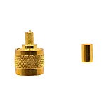 Falcon radio as sl nx-561-nx Разъем LMR-240 N мужской Gold 40x20x10
