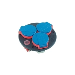 Brennenstuhl BRENN-1081090 сетевой фильтр 6 розеток Голубой Black / Blue / Red  Techinn