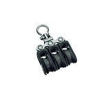 Barton marine 7800330 275kg 5 mm Тройной поворотный шкив Black 20 x 67 mm