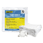 Seachoice 50-90033 Terry Полотенца 75 единицы измерения Белая White 35.6 x 43.2 cm 