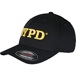Brandit 7054-2-S/M Кепка NYPD 3D Logo Flexfit Черный  Black S-M