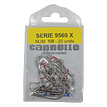 Cannelle Y9560X600 9560 X Крюк  Nickel 6/0