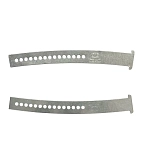 Grivel RBFLEXB.19 Бар «Крамон» Flex L 2 Единицы Серебристый Black 190 mm