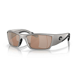 Costa 06S9109-91090861 поляризованные солнцезащитные очки Corbina Pro Silver Metallic Copper Silver Mirror 580G/CAT2