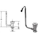 Купить Одновентильный кран для холодной воды 13/S 13 мм излив справа 7ft.ru в интернет магазине Семь Футов