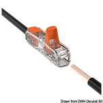 Connettore di giunzione in linea 4 mm²., 14.286.42