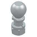 Купить Blue ox 123-BXW4053 2-5/16´´ x 1-1/4´´ сцепной мяч Серебристый 7ft.ru в интернет магазине Семь Футов