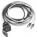 Купить Clarion marine 92794 Кабель CMC-USB/3.5 мм-PNL USB-A/разъем 3.5 мм Белая Black / White 7ft.ru в интернет магазине Семь Футов