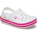Купить Crocs 207006-6wu-c11 Деревянные башмаки Band White / Pink Crush 35x25x15 EU 28 7ft.ru в интернет магазине Семь Футов