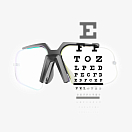 Диоптрическая вставка Scicon / RX Optical Insert X Aero / для спортивных очков с диоптриями, ac028