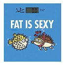 Купить Jata mod.294k Весы 294K Fat Is Sexy Blue 30x30x10 7ft.ru в интернет магазине Семь Футов