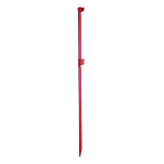 Akami 180042R SCT Алюминиевый анодированный песчаный шип Red 125 cm