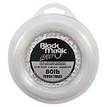 Black magic BMHARD080 Tough Trace 80 M линия Белая  Clear 0.800 mm 