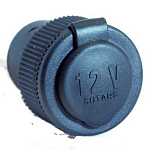 Sutars 38568 Cigaret Lighter Plug Round Голубой  Black 12 V 